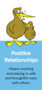 Kiwi Can theme, positive relationships
