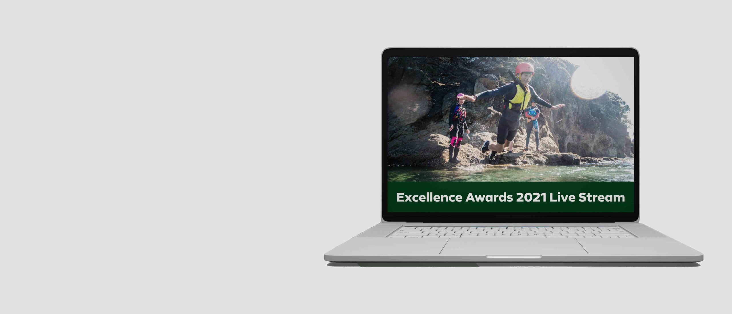 Excellence Awards Live Stream computer view