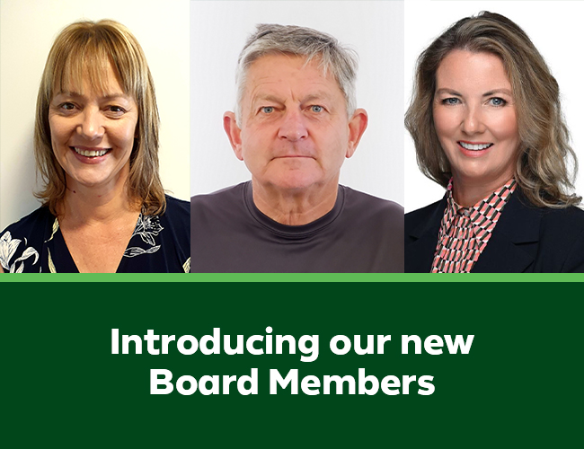 Three New Board Members – Website