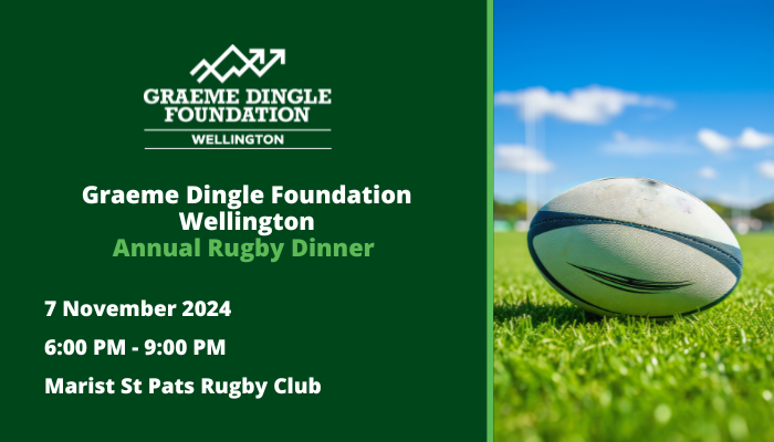 Graeme Dingle Foundation Wellington Annual Rugby Dinner Feature Box