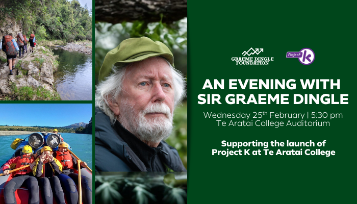 Featured Box – An Evening with Sir Graeme Dingle Te Aratai College